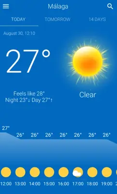 Weather android App screenshot 4