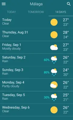 Weather android App screenshot 6